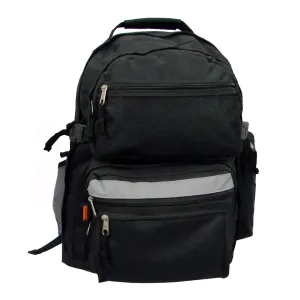 - 20 PACKS | $17.45 PER PACK ||   Case Lot: 20pcs 19" Spacious Backpack with Extra-Large Compartment, Reflective Straps, Five Front Pockets