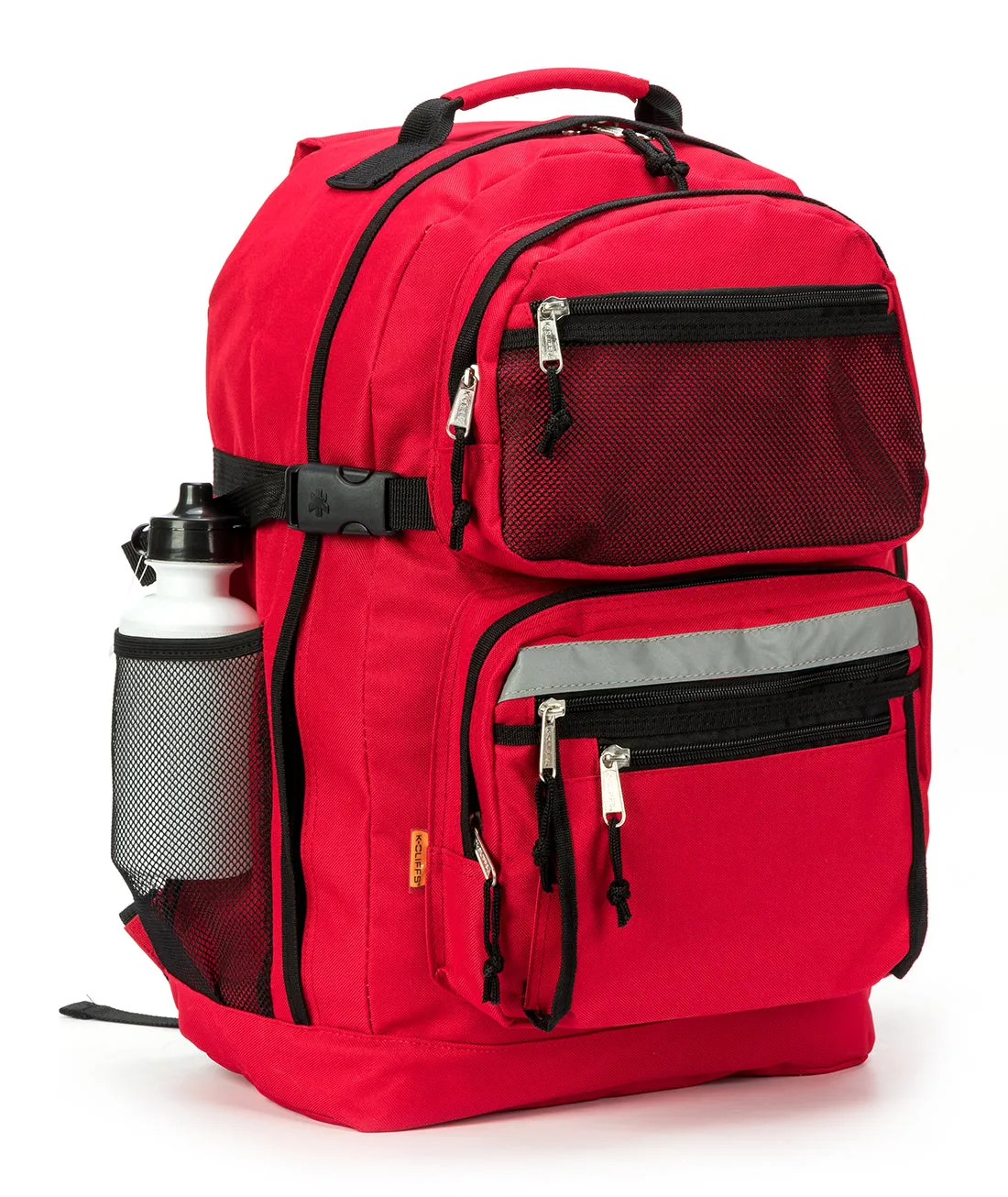 - 20 PACKS | $17.45 PER PACK ||   Case Lot: 20pcs 19" Spacious Backpack with Extra-Large Compartment, Reflective Straps, Five Front Pockets