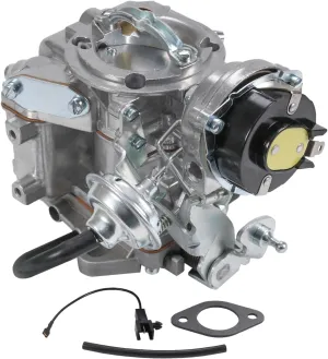 1 Barrel Carburetor Replacement for Ford Bronco Fairmont Granada Econoline F100 F150 F250 F350 4.9L 300 cu / 4.1L 250cu / 3.3L 200 cu Engine, Replace Carters type YFA Carb