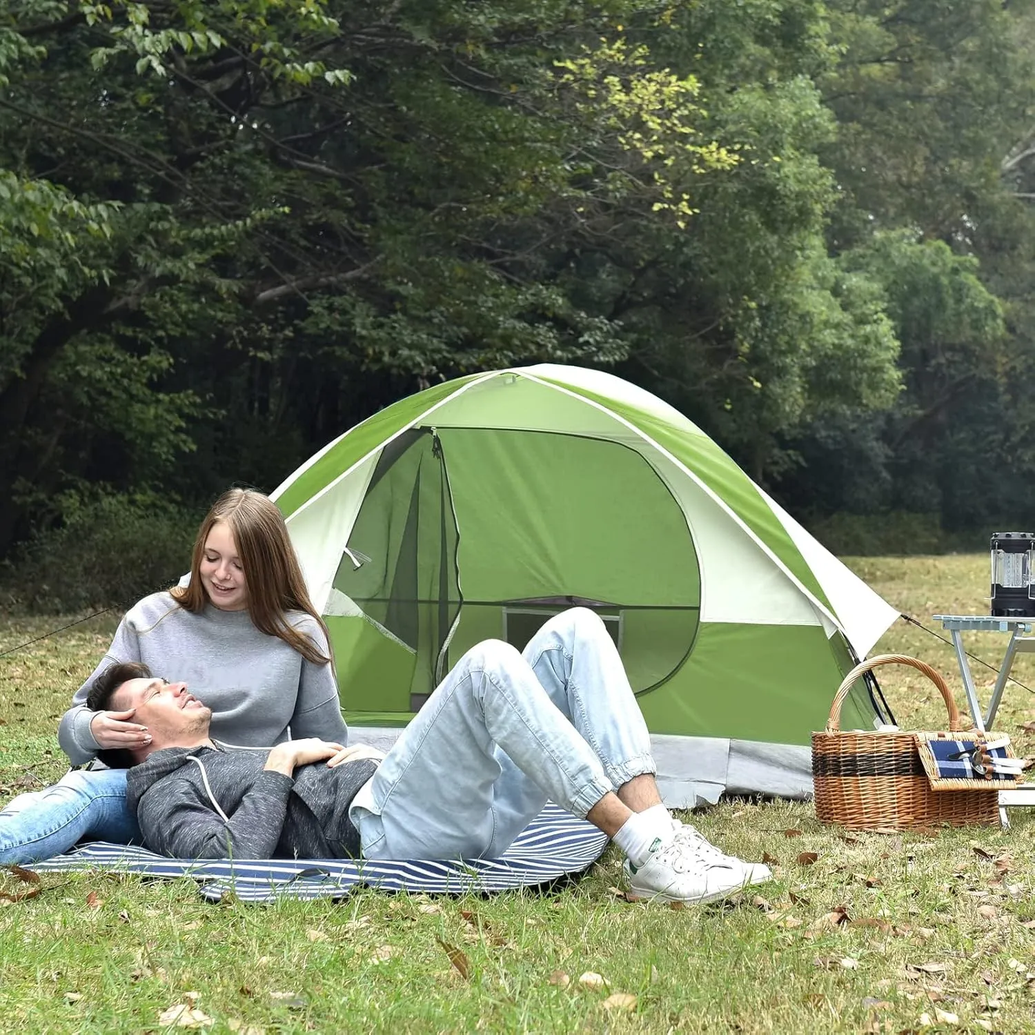 2 Person Backpacking Tent,Portable Lightweight Waterproof Windproof Easy Setup Backpacking Tent,Great for Camping Hiking Mountaineering