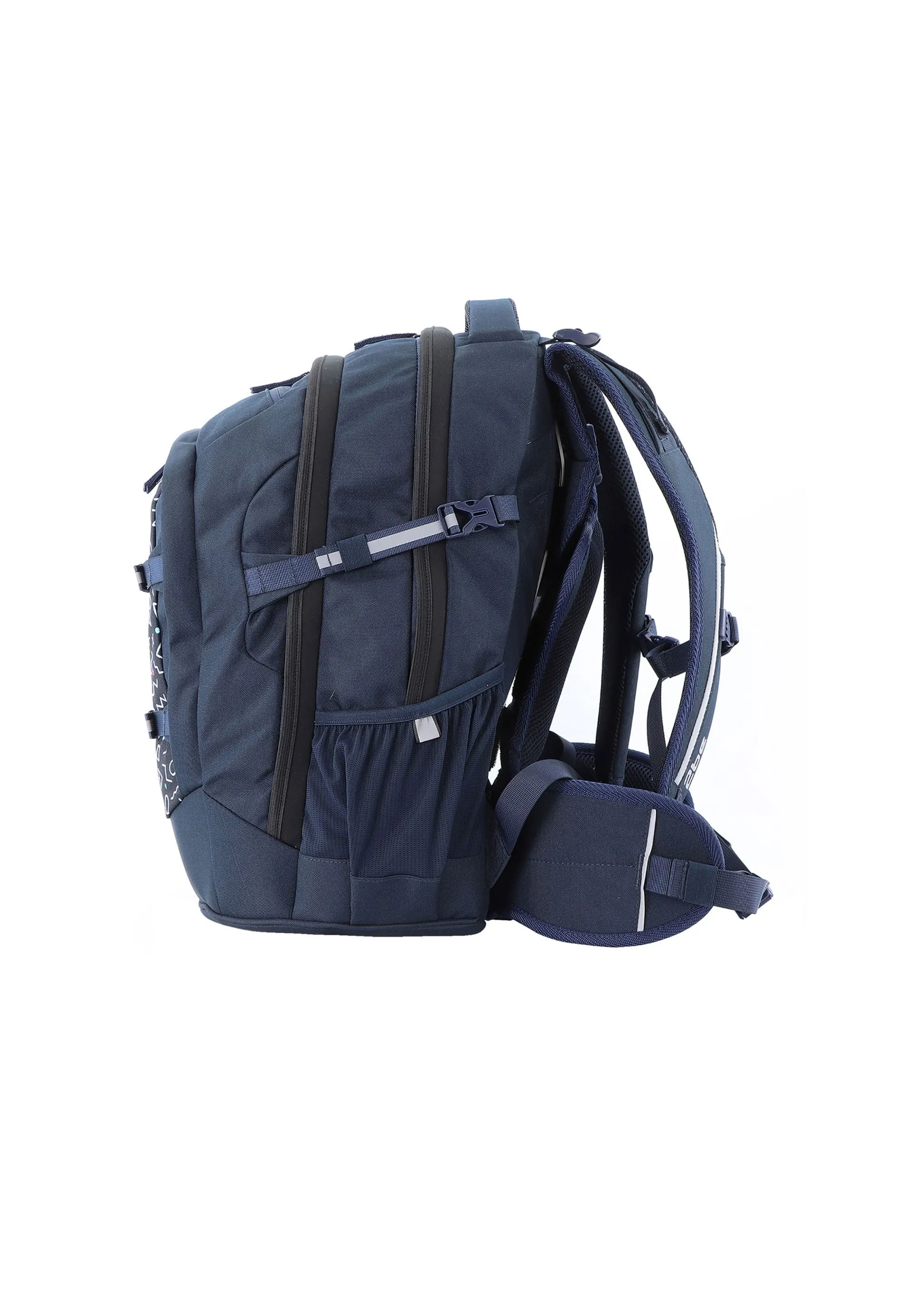 2be  Schoolbag / Laptop Backpack / With Gym Bag and Pencil Case Navy