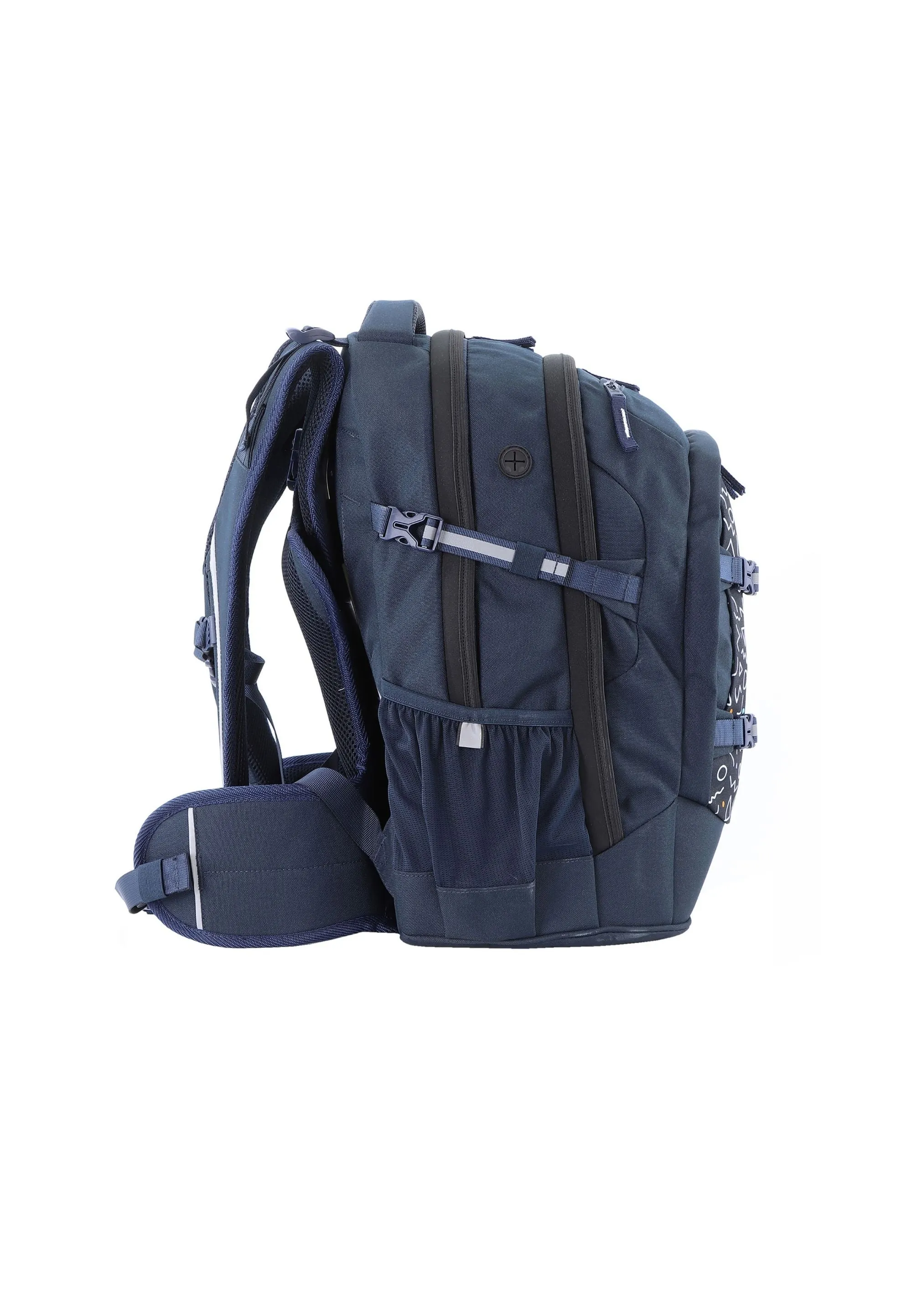 2be  Schoolbag / Laptop Backpack / With Gym Bag and Pencil Case Navy