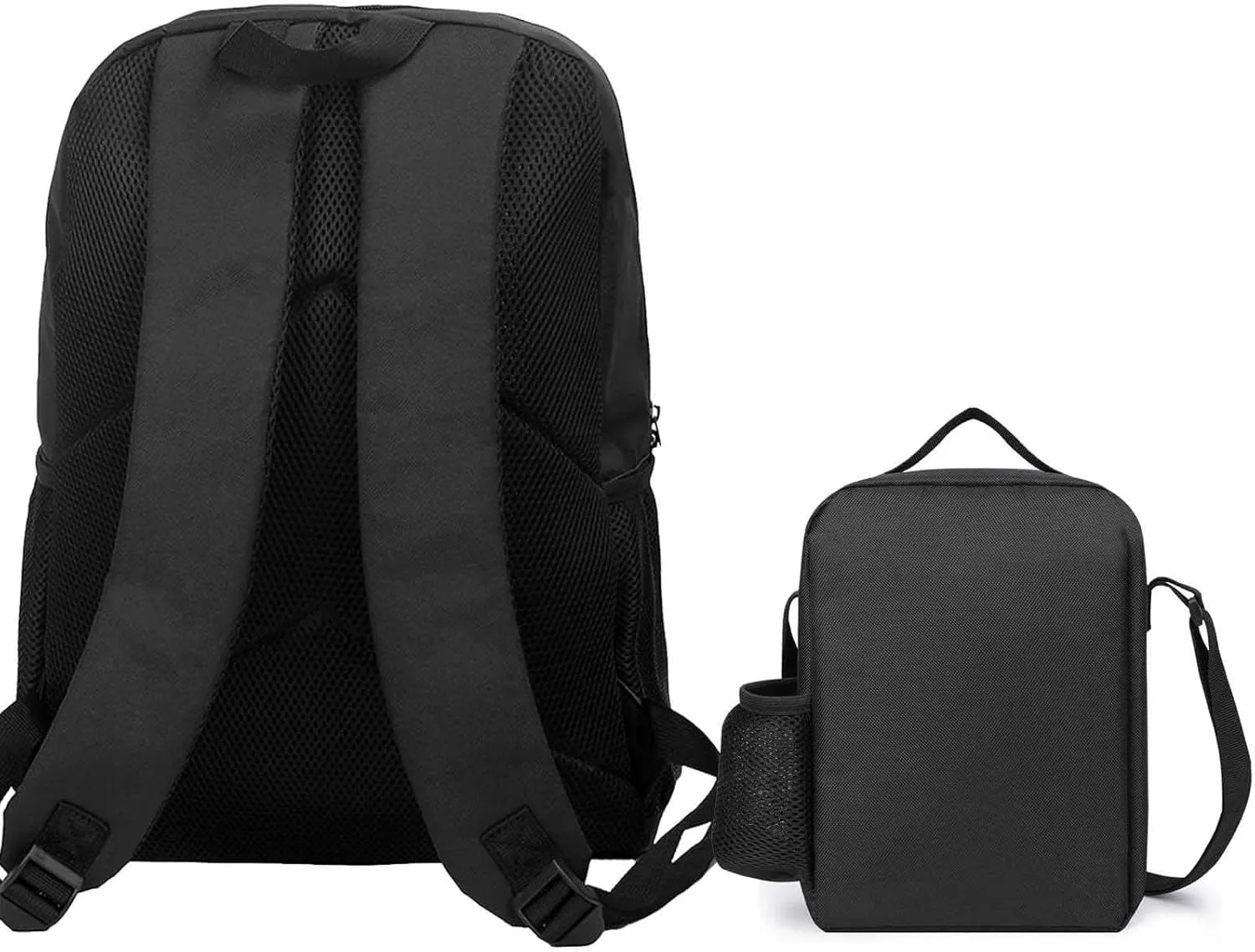 3 Pcs Backpack Set Travel Backpack Casual 17 Inch Daypack Beach Turtles College Bookbag with Insulated Lunch Bag and Pencil Pouch