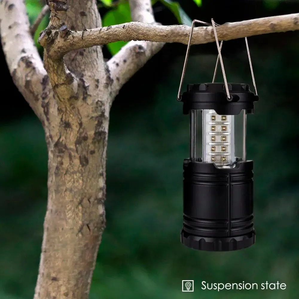 30 LED Collapsible Camping Lantern - Portable & Waterproof