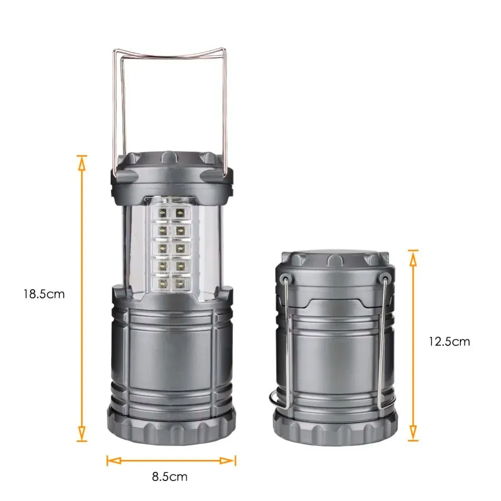 30 LED Collapsible Camping Lantern - Portable & Waterproof