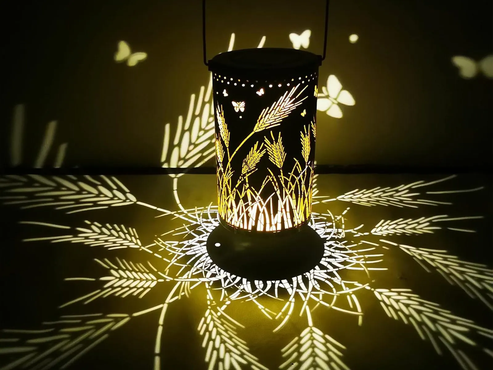 3D Dynamic Solar Outdoor Lantern