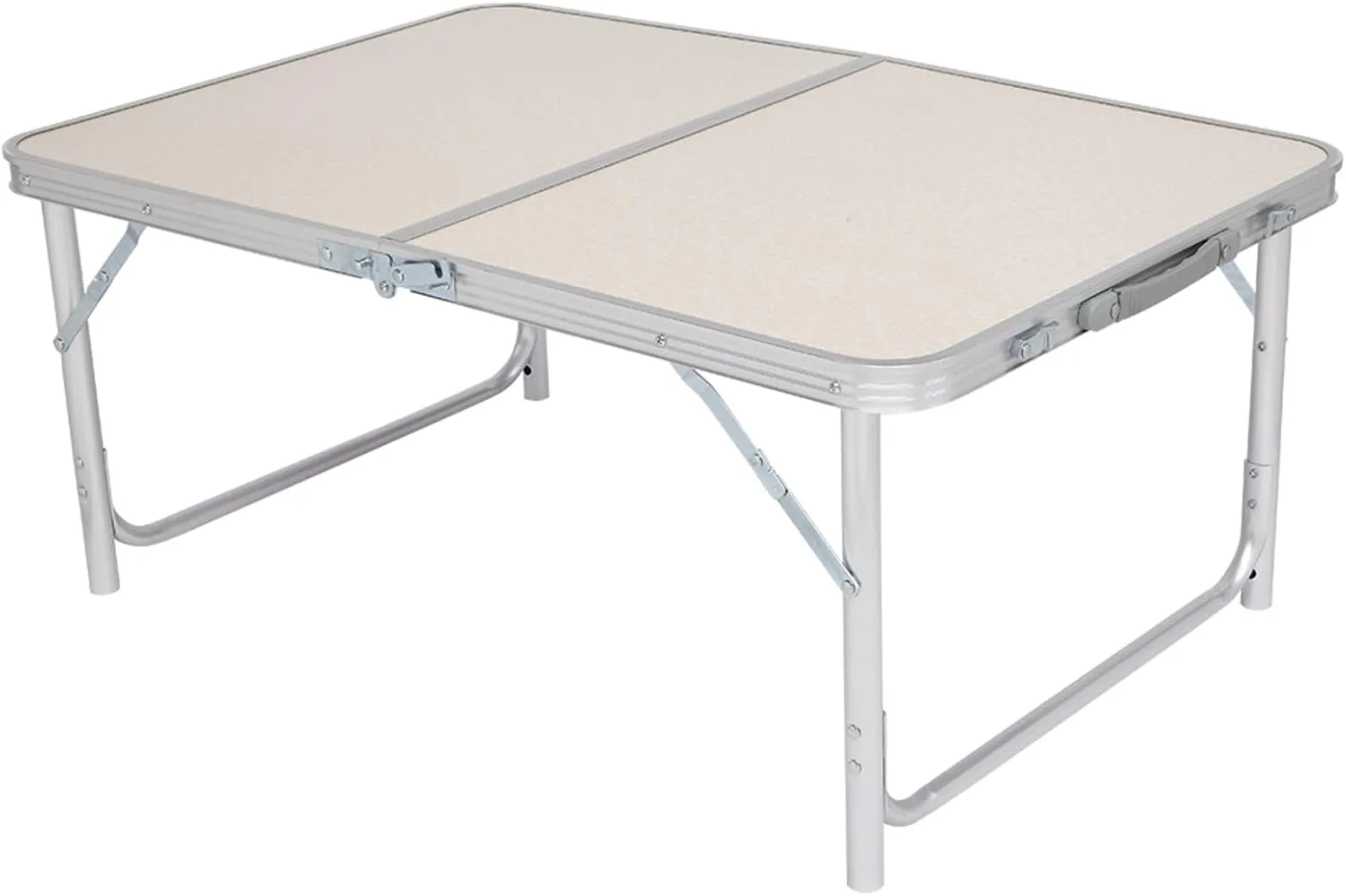 3FT Folding Table Foldable Camping Table, 3 Foot Folding Table with Stable Lockable Legs, Portable Design for Easy Use and Storage