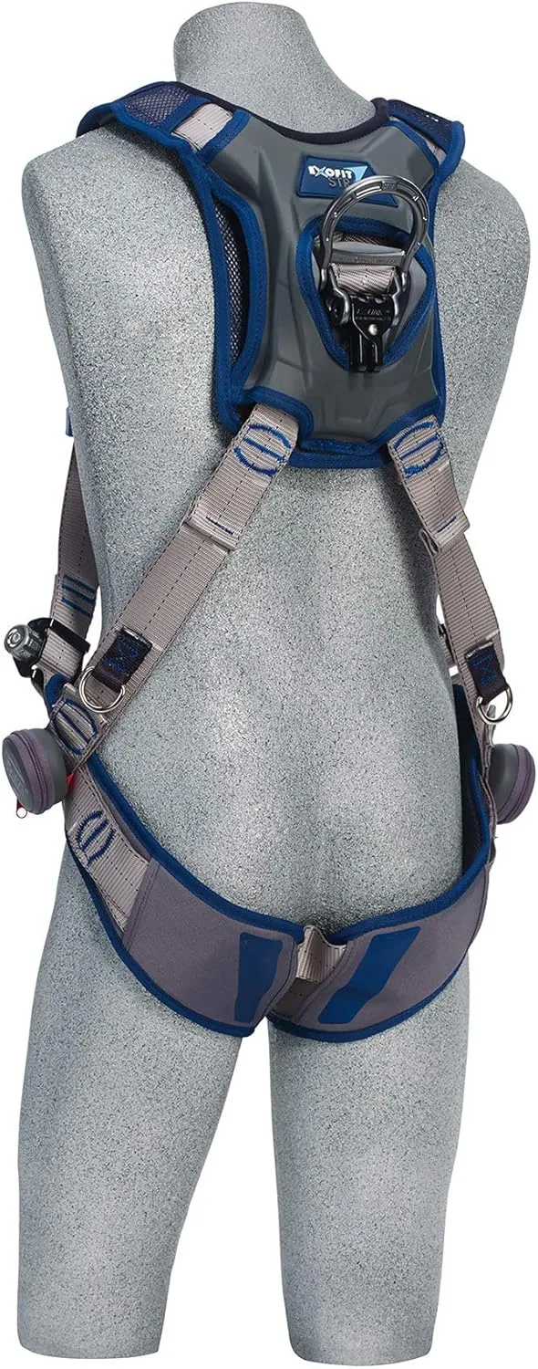 3M DBI-SALA ExoFit STRATA Vest-Style Harness 1112478, Grey, Blue, X-Large, 1 EA