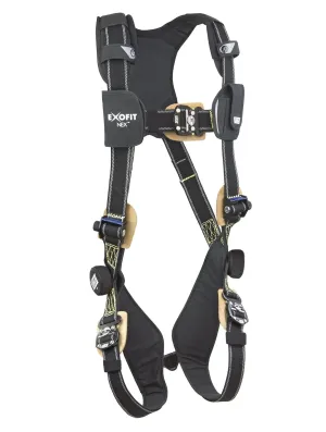 3M DBI-SALA Large ExoFit NEX Arc Flash Full BodyVest Style Harness With Tech-Lite PVC Coated Aluminum Back D-Ring