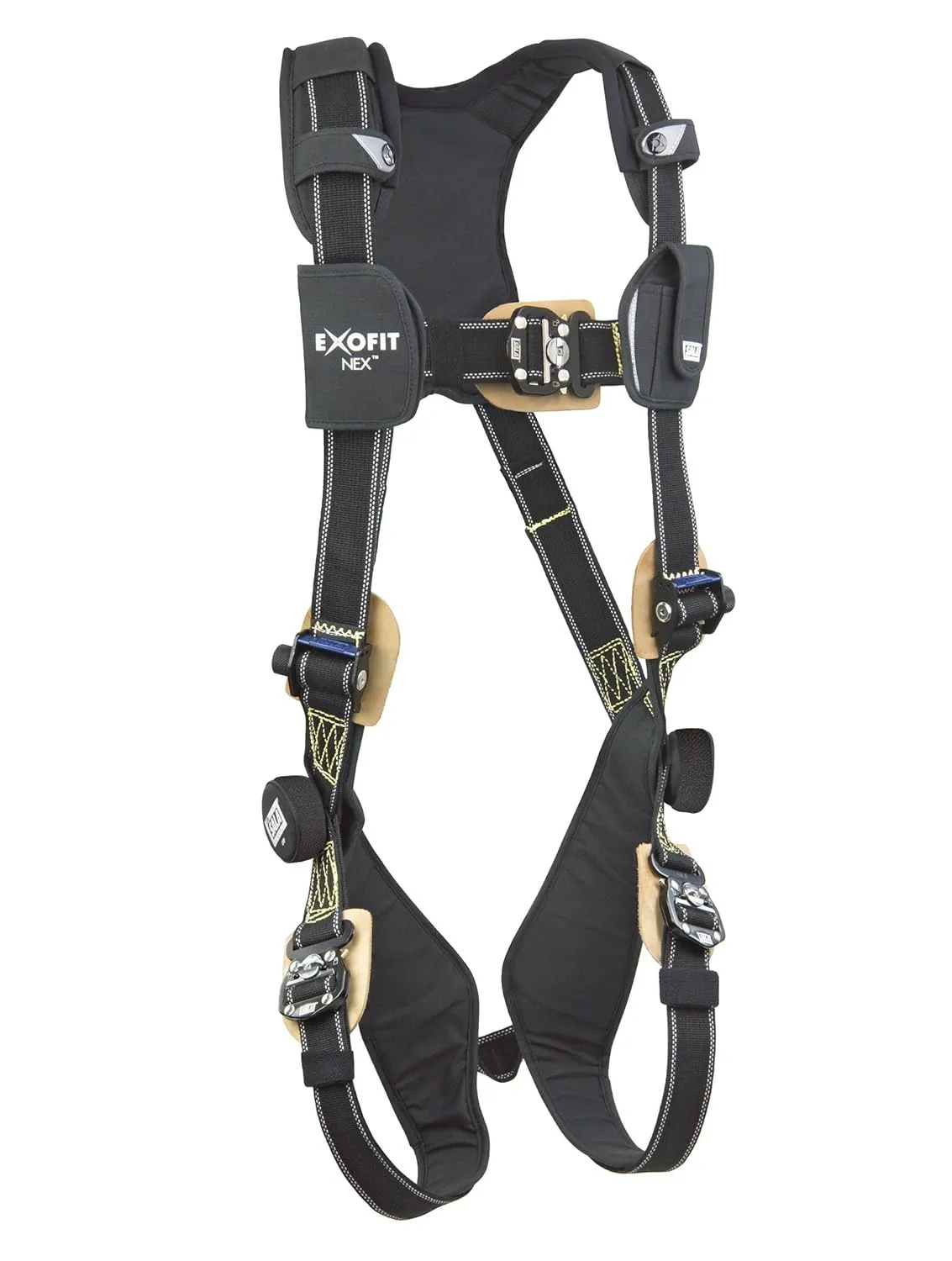 3M DBI-SALA Medium ExoFit NEX Arc Flash Full BodyVest Style Harness With Tech-Lite PVC Coated Aluminum Back D-Ring