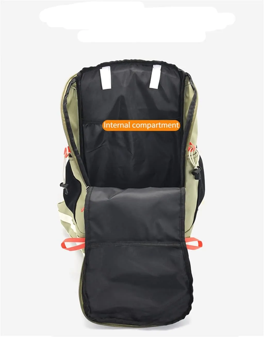40L Hiking Backpack Travel Backpack Multi Pocket Sports Bag Large Capacity(D)
