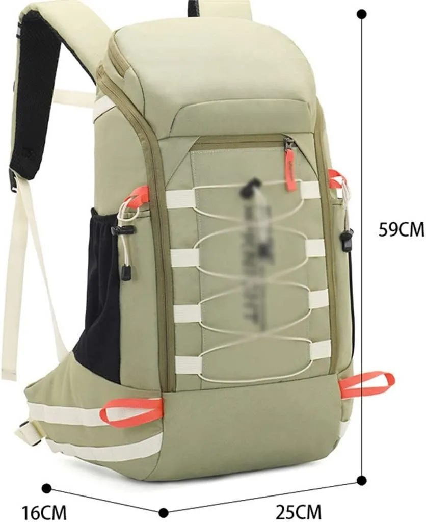 40L Hiking Backpack Travel Backpack Multi Pocket Sports Bag Large Capacity(D)