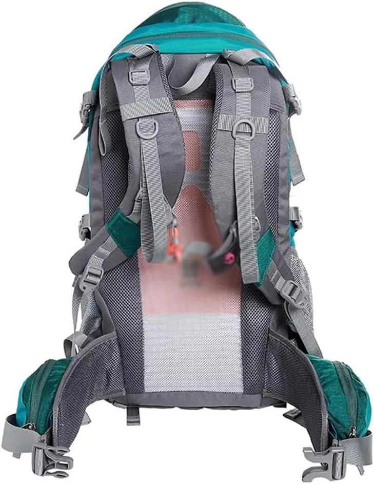 40L Mountaineering Backpack Travel Backpack Camping Hiking Sports Outdoor Bag Travel Rucksack(D)