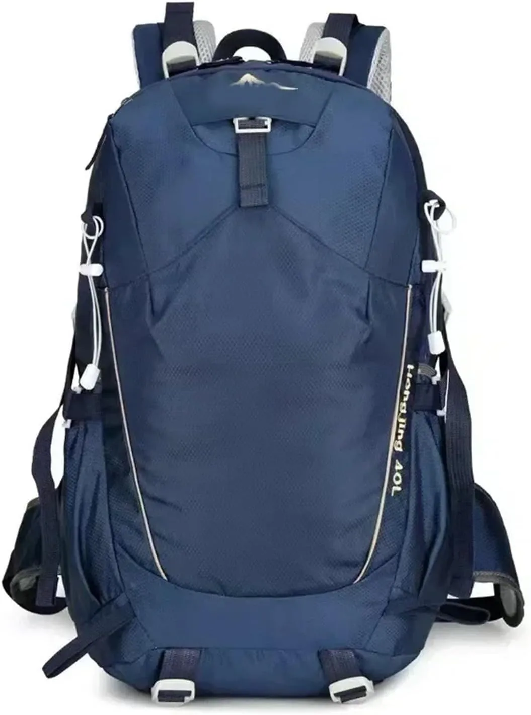40L Outdoor Hiking Camping Backpack Bag Men Outdoor Light Climbing Bag Woman Cycling Backpack With Cover(Dark blue)