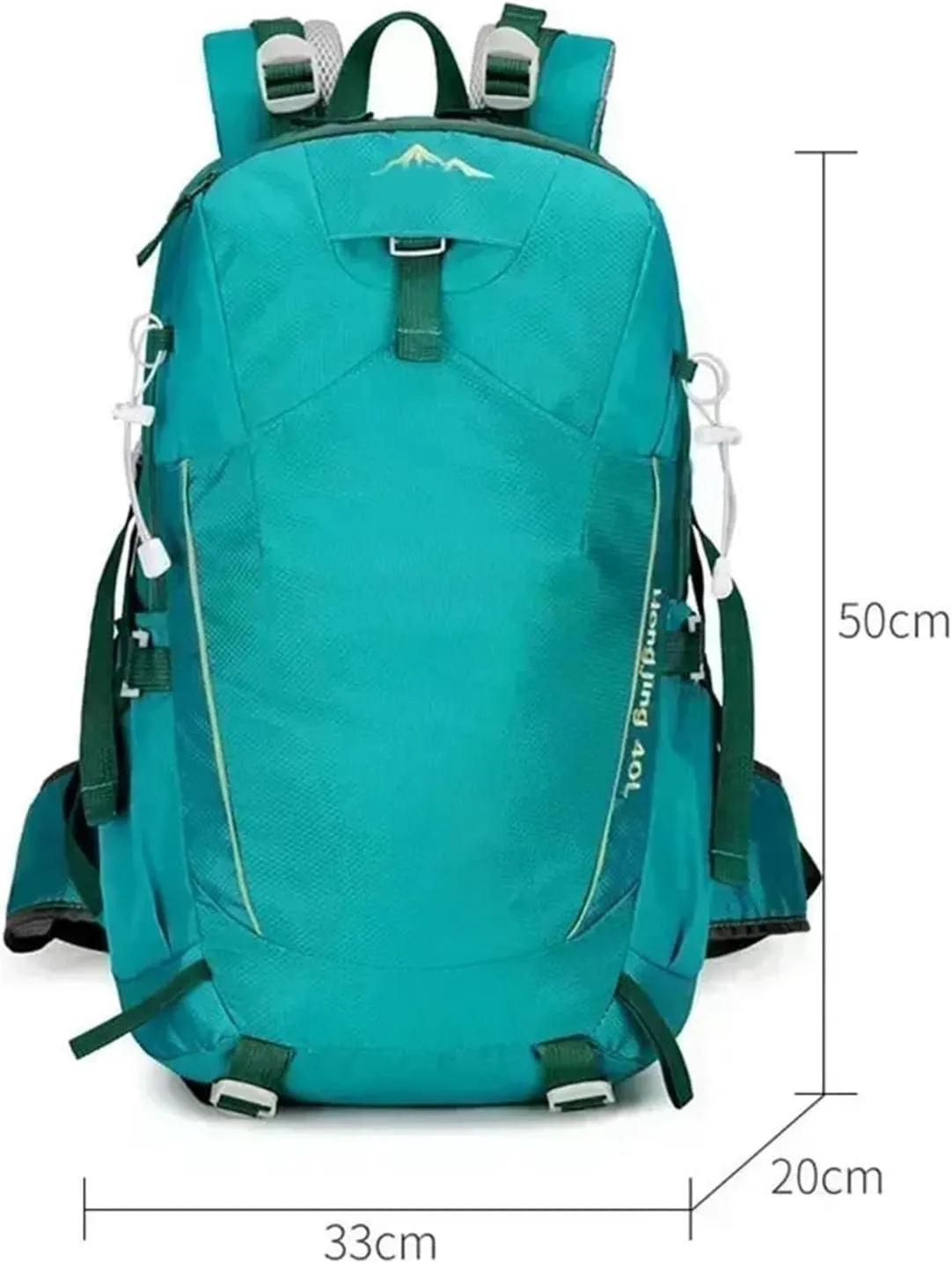 40L Outdoor Hiking Camping Backpack Bag Men Outdoor Light Climbing Bag Woman Cycling Backpack With Cover(Dark blue)