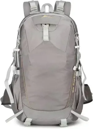 40L Outdoor Hiking Camping Backpack Bag Men Outdoor Light Climbing Bag Woman Cycling Backpack With Cover(Gray)
