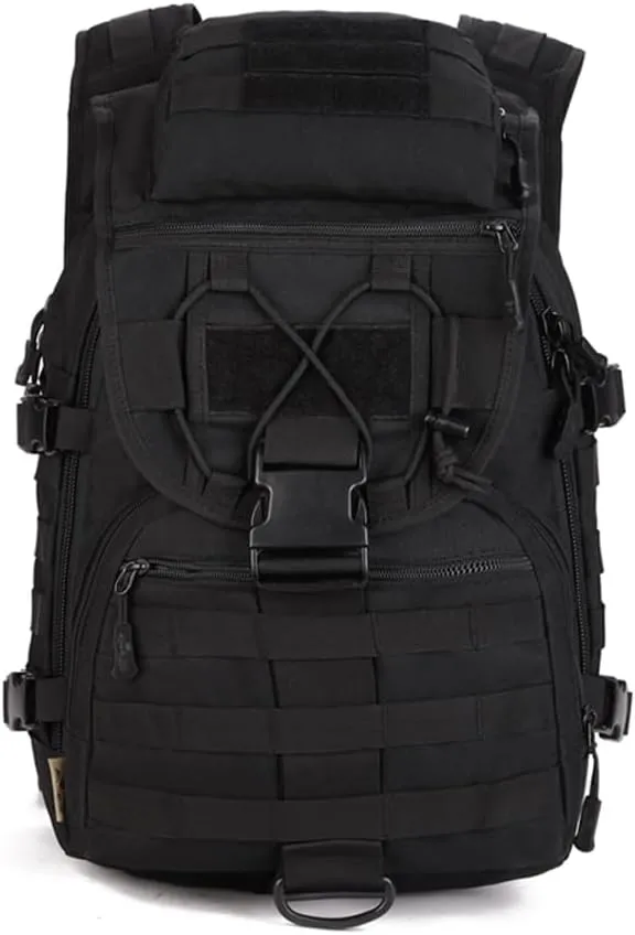 40L Tactical Military Backpack,MOLLE Hunting Backpack/Fishing Rucksack/Laptop Bag/Assault Pack for Hiking, Camping, Hiking, Travel