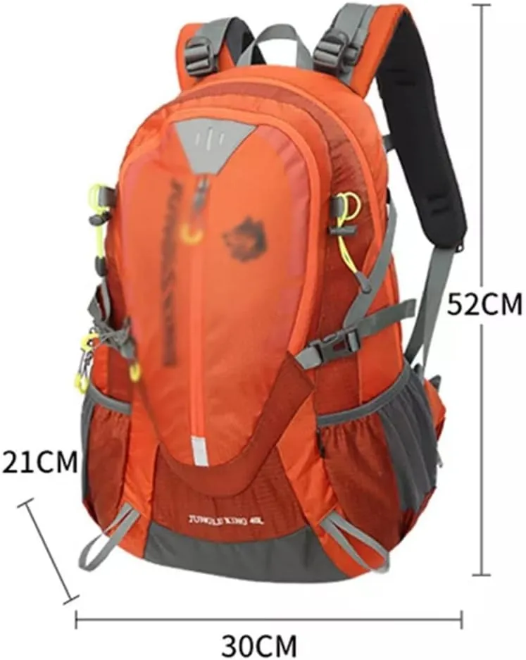 40L Travel Backpack Mountaineering Bag Hiking Backpack Sports Outdoor Bag Men Ladies(C)