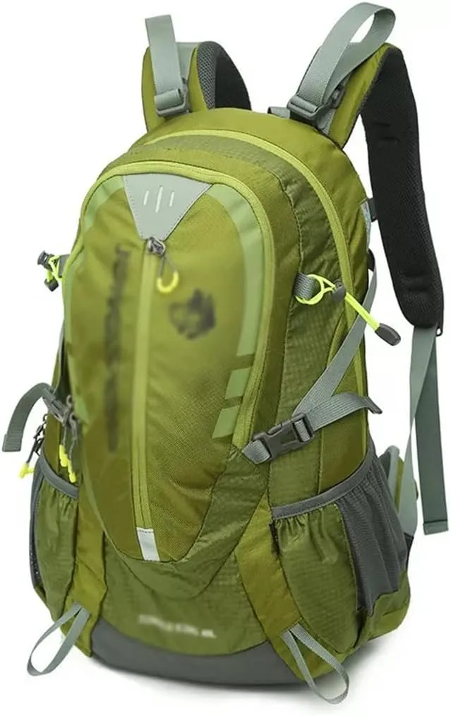 40L Travel Backpack Mountaineering Bag Hiking Backpack Sports Outdoor Bag Men Ladies(C)