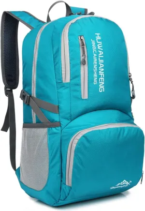 40L Water Proof Wear Resistant Foldable Hiking Backpack Daypack
