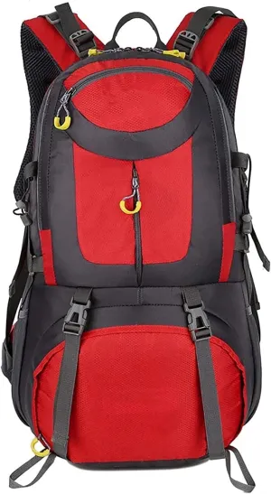 50L Lightweight Hiking Backpack Trekking Rucksacks Travel Casual Daypack Outdoor Sports Bag, Multifunctional Mountaineering Bag High Capacity (Color : B)