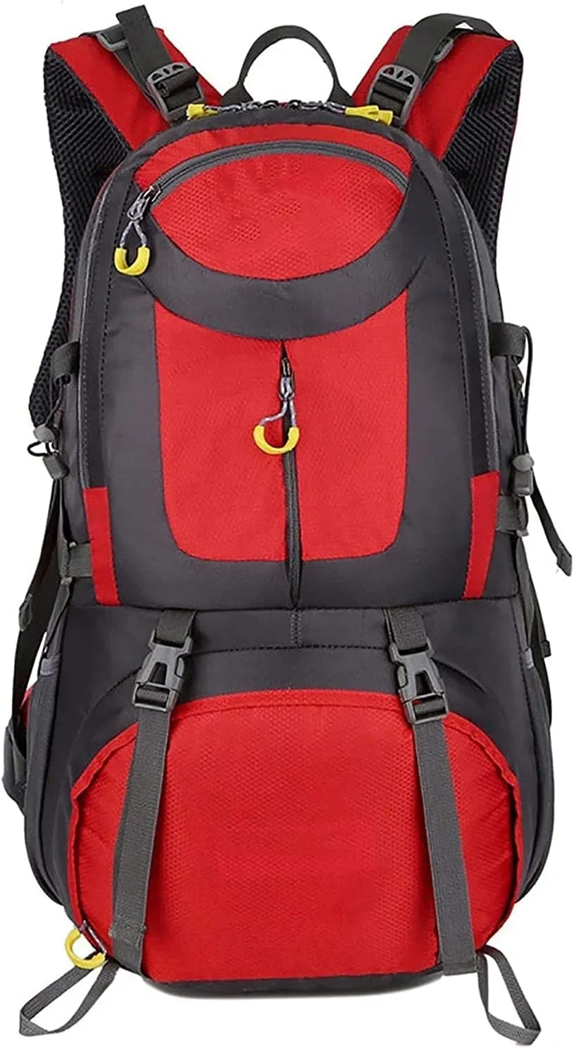 50L Lightweight Hiking Backpack Trekking Rucksacks Travel Casual Daypack Outdoor Sports Bag, Multifunctional Mountaineering Bag High Capacity (Color : B)