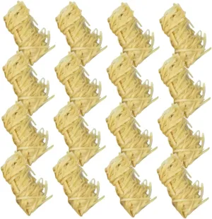 50Pcs Quick Wooden Fire Starters Natural Fire Lighters for Outdoor Cooking Camping BBQ Grill and Fireplace for Campfires and Survival Activities