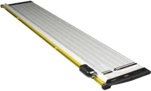 60611 Advanced Rotary Cutter 100" Cut Length Trimmer, Cuts Easily in Both Directions, Two Integral Roller Clamps Provide Secure Clamping During Cutting, Extruded Silver Anodized Aluminum Base