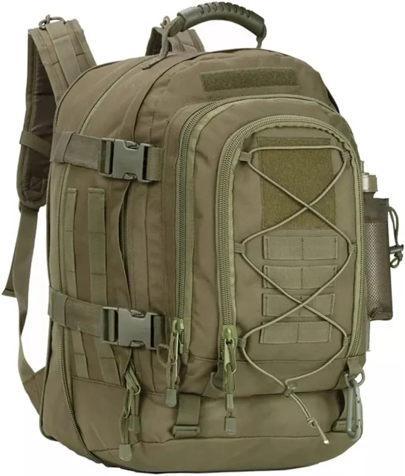 60L Backpack Rucksack Outdoor Travel Hiking Backpack Mountaineering Bag(D)