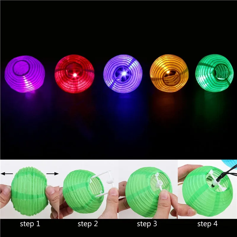 6.5m 30 LED Lantern Solar String Lights