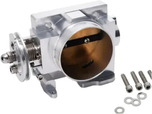 70mm Aluminum Turbo Throttle Body Compatible For Subaru GDB WRX STI Version 7 8 EJ20 Turbo 2001-2005 TKTBEJ20SL