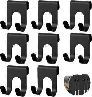 8 Pack Grill Hooks for Traeger Grills, Barbecue Tool Utensil holder Traeger Grill Accessories for Pellet Smoker Grill Traeger Pro 22 Series, Pro 34 Series, Pro 20, Pro 575, Pro 780, Pit boss, Z Grills