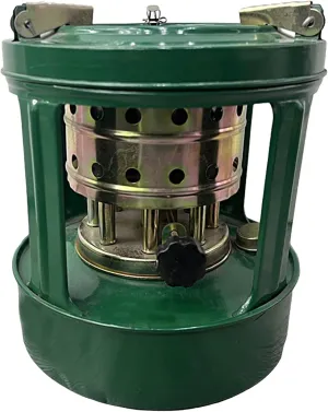 8 Wicks Kerosene Diesel Camping Stove, Fuel Efficient Heat Resistance cooking utensil Kerosene Stove, Corrosion-resistant Reusable Lightweight Camp Stove for Outdoor Army Green