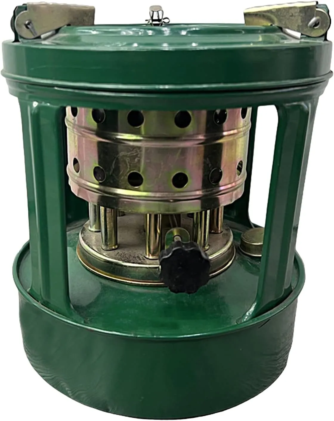 8 Wicks Kerosene Diesel Camping Stove, Fuel Efficient Heat Resistance cooking utensil Kerosene Stove, Corrosion-resistant Reusable Lightweight Camp Stove for Outdoor Army Green