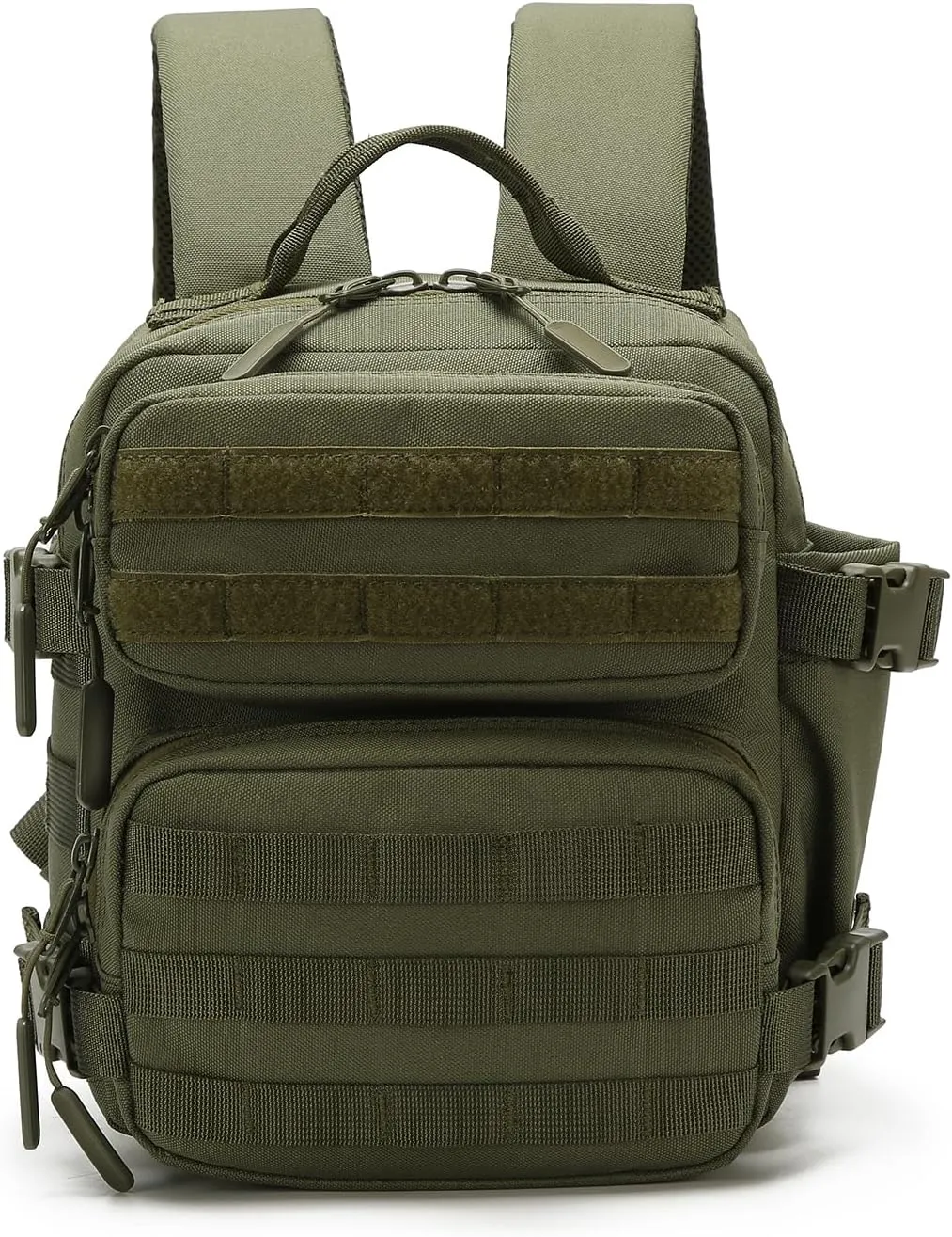 9L Mini Backpack for Men and Women, Small Backpack for Gym Hiking Travel Sports Running (Green)