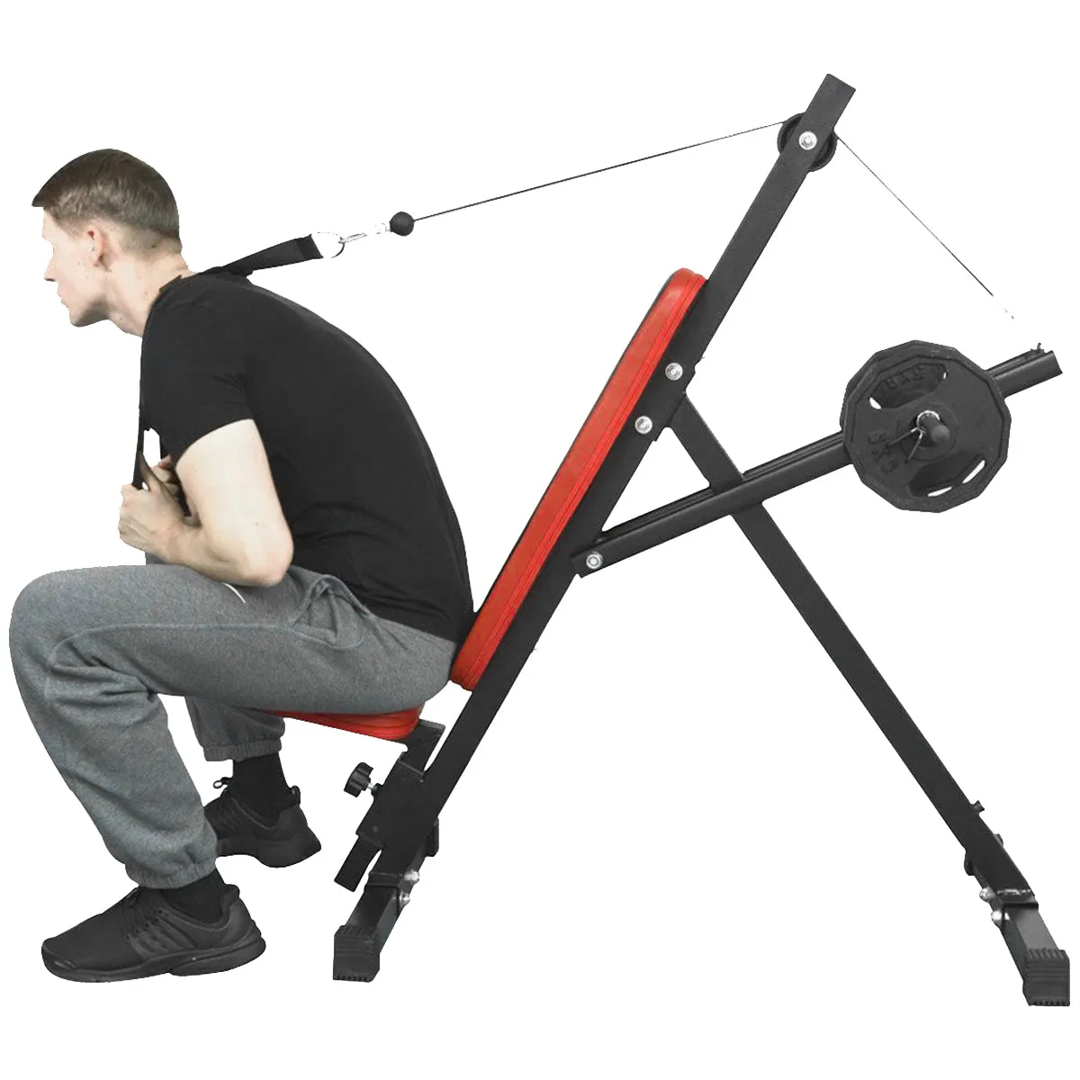 Abdominal Crunch Straps Home Gym