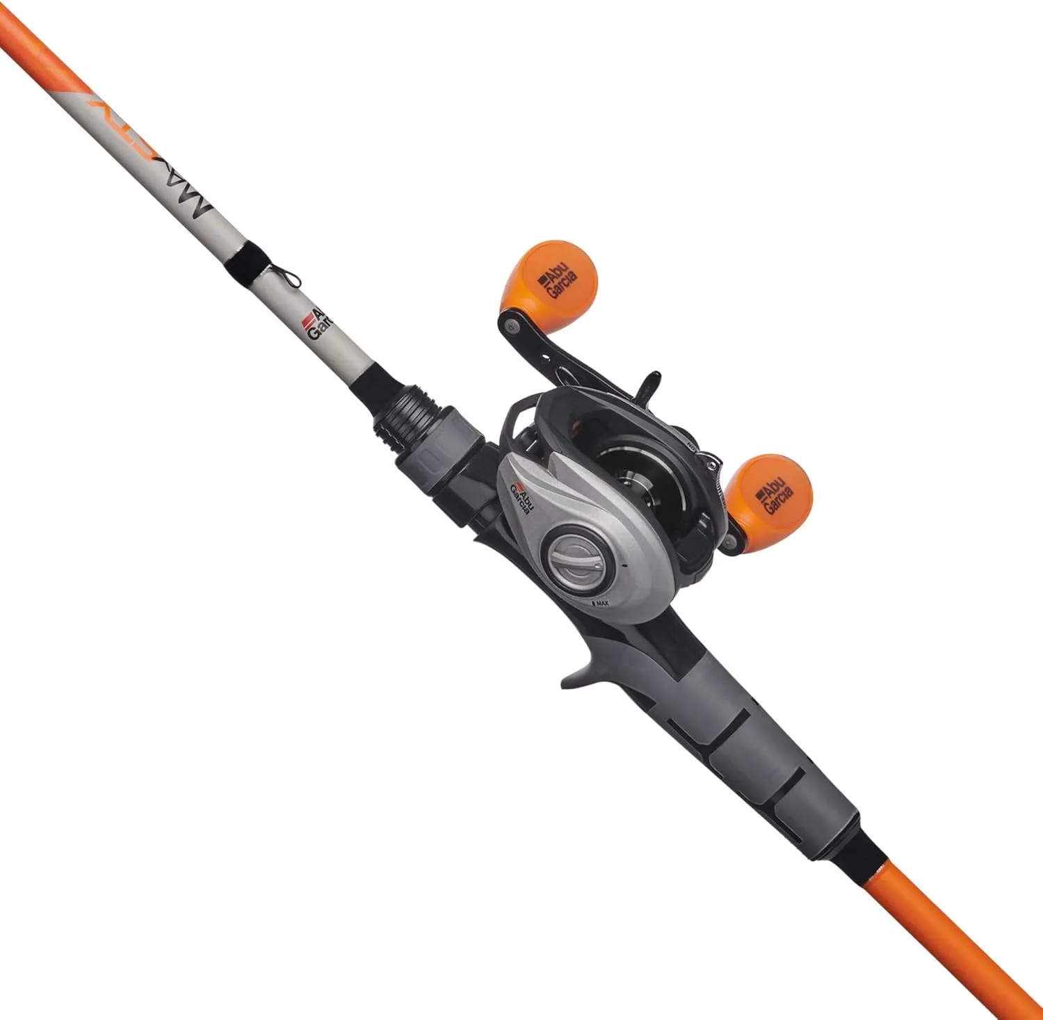 Abu Garcia Max STX Low Profile Baitcast Reel and Fishing Rod Combo