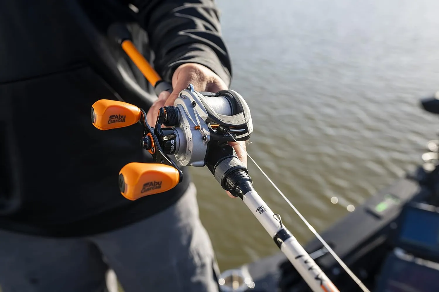 Abu Garcia Max STX Low Profile Baitcast Reel and Fishing Rod Combo
