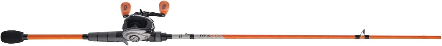 Abu Garcia Max STX Low Profile Baitcast Reel and Fishing Rod Combo
