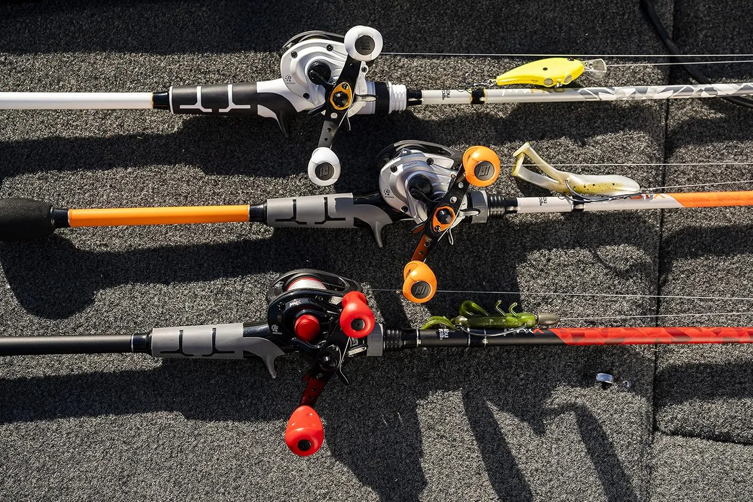 Abu Garcia Max STX Low Profile Baitcast Reel and Fishing Rod Combo