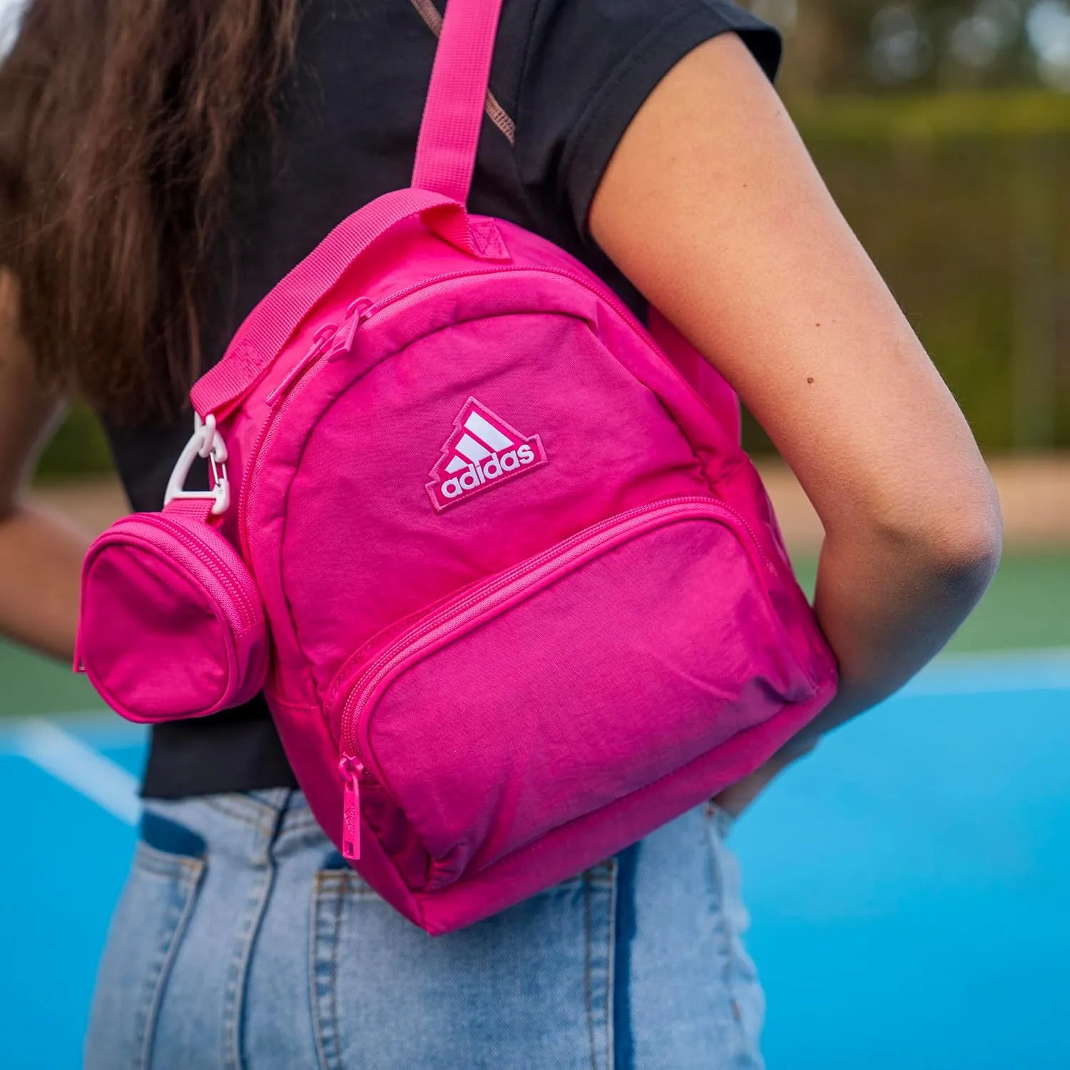 adidas Must Have Mini Backpack, Small Festivals and Travel, Almost Yellow, One Size