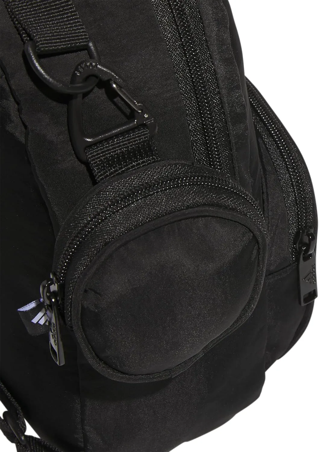 adidas Must Have Mini Backpack, Small Festivals and Travel, Black/White, One Size