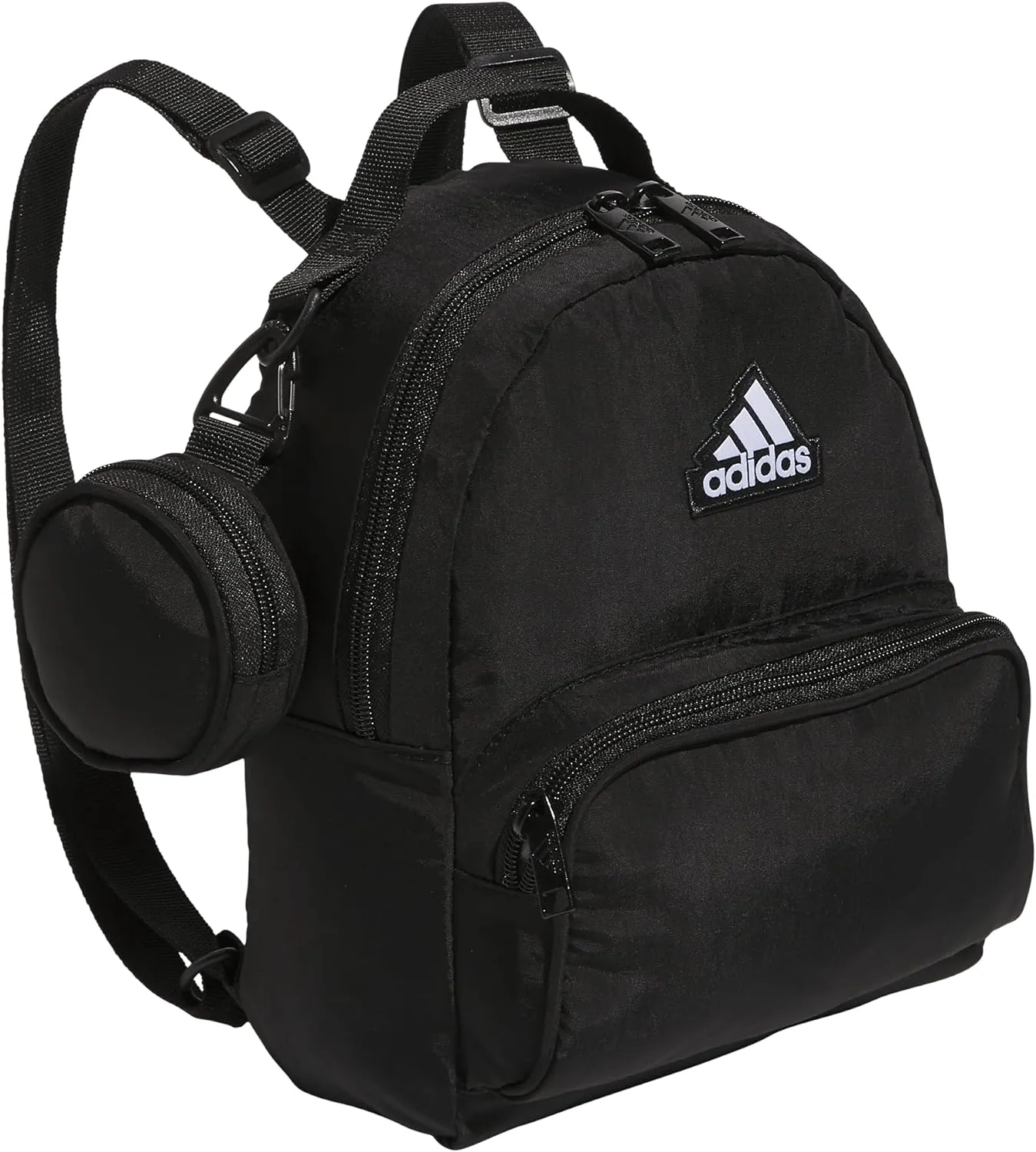adidas Must Have Mini Backpack, Small Festivals and Travel, Black/White, One Size