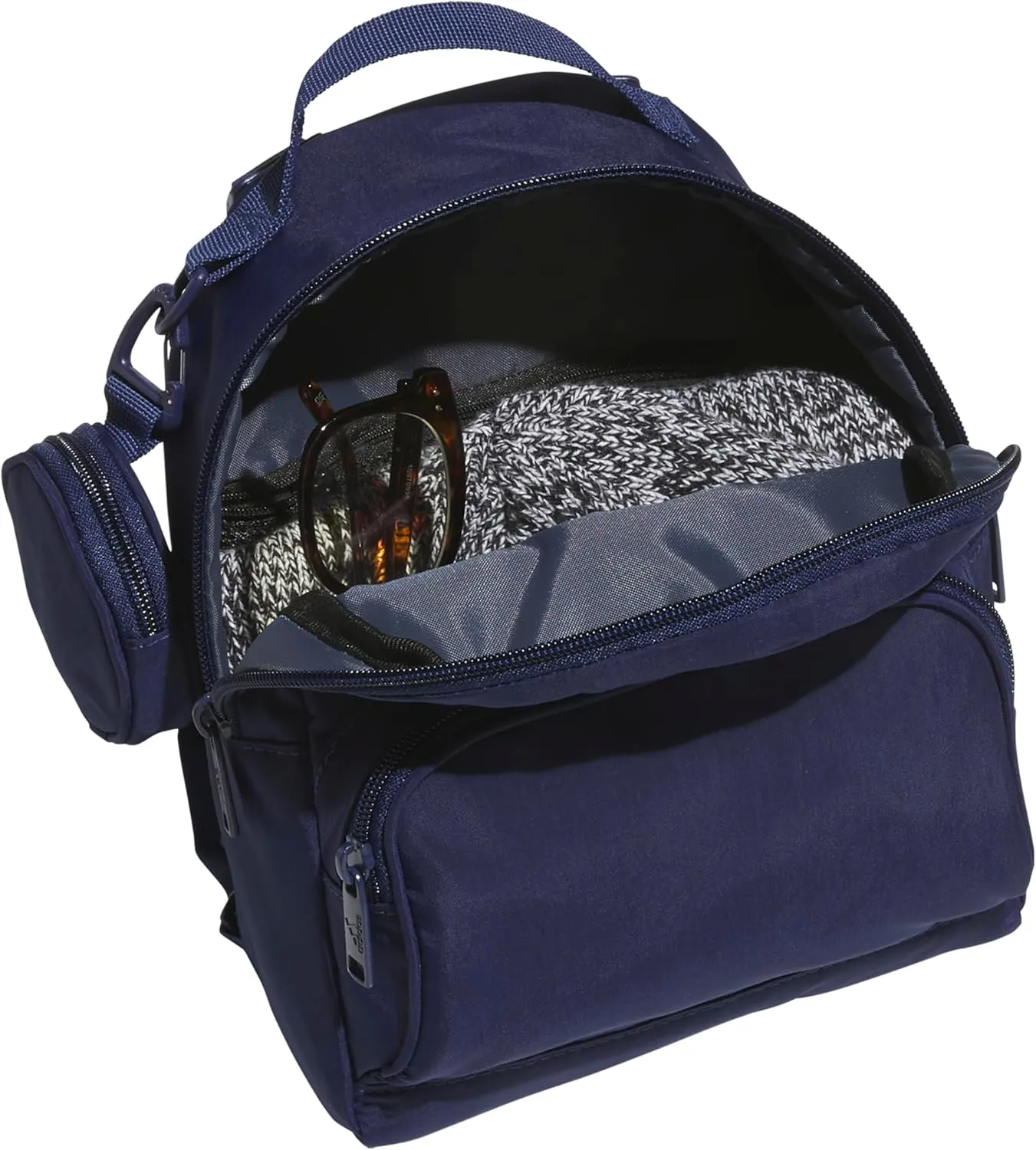 adidas Must Have Mini Backpack, Small Festivals and Travel, Dark Blue, One Size