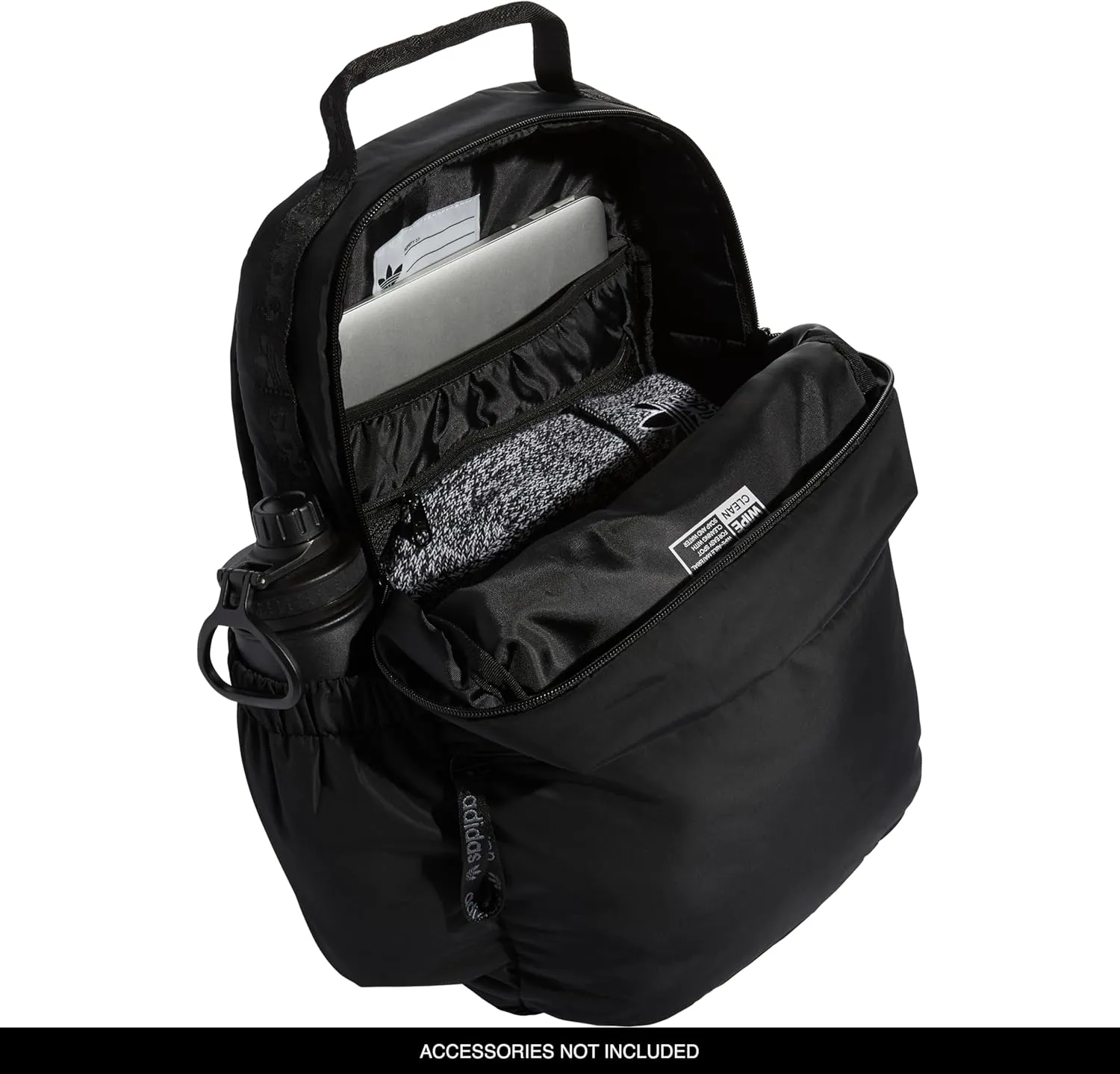 adidas Originals Puffer Backpack, Black, One Size