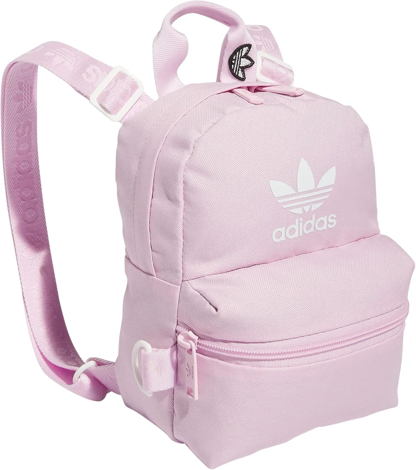 adidas Originals Trefoil 2.0 Mini Backpack Small Travel Bag, Orchid Fusion Purple, One Size