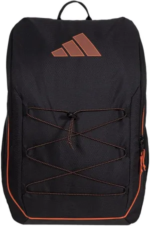 adidas Protour 3.3 Padel Backpack - Black/Team Solar Orange, Taille unique