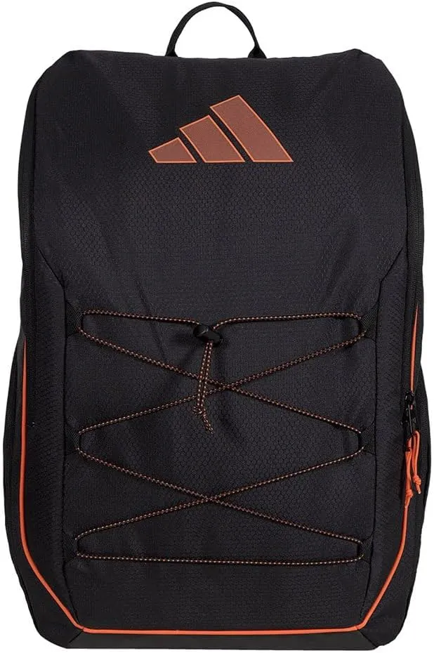 adidas Protour 3.3 Padel Backpack - Black/Team Solar Orange, Taille unique