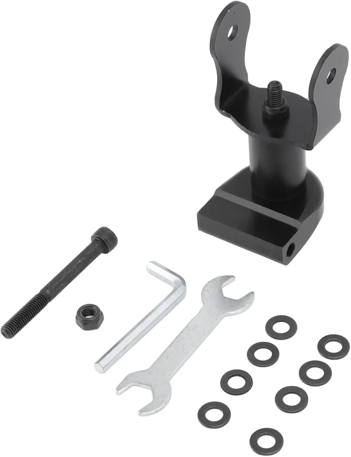 Adjustable Screen Mount, Swivel Rotation, Sturdy Aluminum Pivot Stand, Easy Installation, for Yoga, Cycling, Pilates, and Bootcamp Workouts