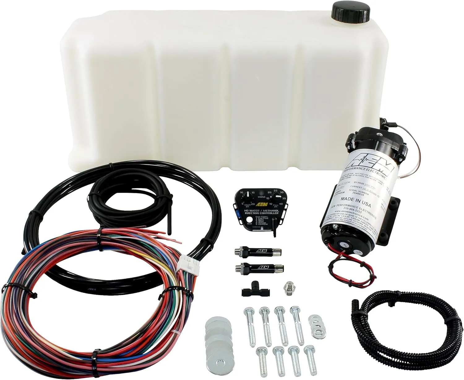 AEM (30-3351) V2 5-Gallon Water/Methanol Injection Kit with Multi-Input Controller